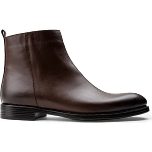 Hakiki Deri Kahverengi Erkek Bot