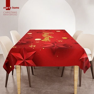 Marte Home Yılbaşı & Christmas Desen Baskılı Dekoratif Masa Örtüsü