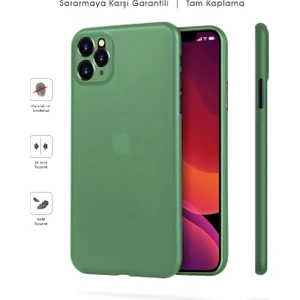 Kip GSM Iphone 11 Pro Mat Kılıf, Pürüzsüz Sararmaz Ultra Ince