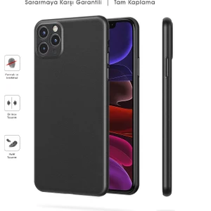 Kip GSM Iphone 11 Pro Mat Kılıf, Pürüzsüz Sararmaz Ultra Ince