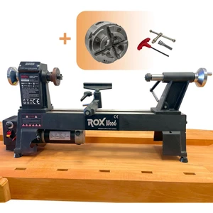 Rox Wood Row Wood 0179 Devir Ayarlı Ahşap Torna Makinası 750 Watt