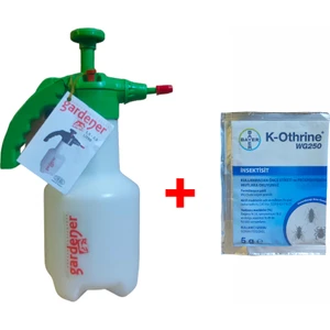 K-Othrine WG250 5 gr Genel Haşere Böcek 1,5 Lt  + Gardener Basınçlı Sprey Pompa