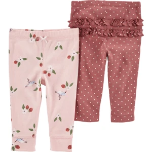 Kız Bebek Pantolon Set 2'li Paket
