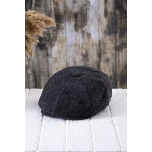 Göreme Aksesuar Kışlık Ingiliz Kasket Dökümlü Peaky Blinders Model Erkek Kasket