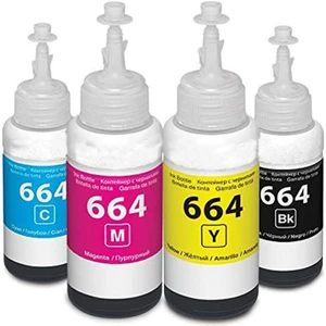 Epson L110 Yazıcılar Için Mürekkep 4 Renk 