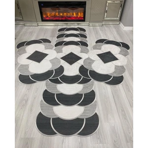Allgelsin Yatak Odası Halısı Seti 3 'lü Yatak Odası Halı Takımı 2 Adet 80X150 1 Adet 80X300 cm Halı Seti 