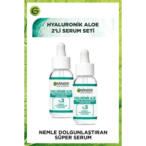 2'li Hyaluronik Aloe Dolgunlaştırıcı Süper Serum Seti