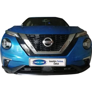 Nissan Juke 2 Krom Ön Sis Far Kaşı 2 Parça Taşlı 2020 ve Sonrası