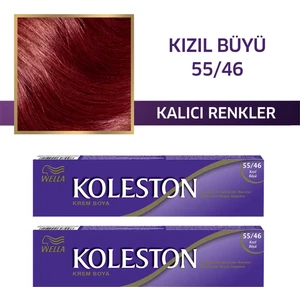 Koleston Sıngle Tüp Boya 55/46 Kızıl Buyu 2x Paket