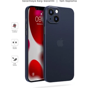 Kip GSM Apple iPhone 13 Mat Kılıf, Pürüzsüz Sararmaz Ultra Ince