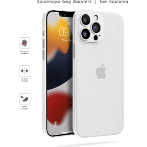 Kip GSM Apple iPhone 13 Pro Max Mat Kılıf, Pürüzsüz Sararmaz Ultra Ince