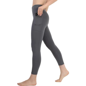 Ultra Yumuşak 7/8 Boy Yüksek Bel 3 Cepli Toparlayıcı Push Up Iç Göstermez Yoga Kadın Taytı