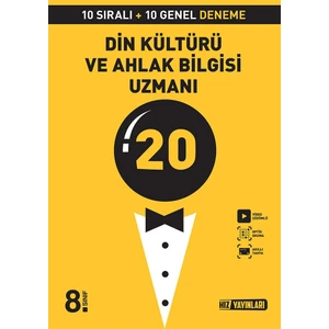 Hız Yayınları 8. Sınıf LGS Din Kültürü Uzmanı 20 Deneme LGS Deneme