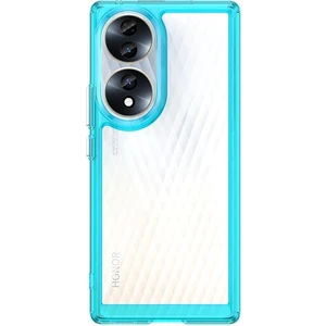 Honor 70 5g Şeker Renkleri Şeffaf Akrilik Cep Telefonu Kılıfları