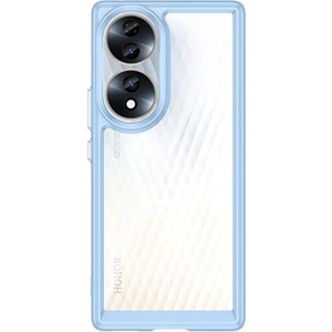 Honor 70 5g Şeker Renkleri Şeffaf Akrilik Cep Telefonu Kılıfları