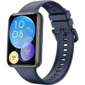 Huawei Watch Fit 2 Için Tokalı Silikon Kordon Kayış - AL3110