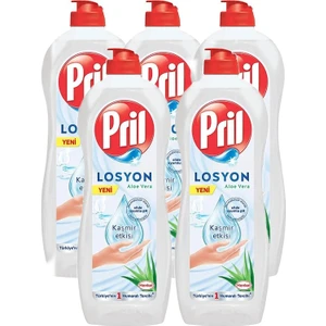 Losyon Aloe Vera Bulaşık Deterjanı 5 x 750 ml