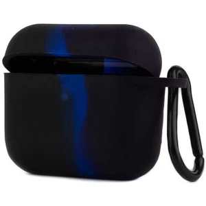 Case 4U Apple Airpods 3. Nesil Silikon Kılıf Airbag 29 NO13 Siyah - Mavi