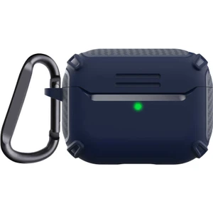 Case 4U Apple Airpods Pro Kılıf Darbe Emici Çift Katmanlı Silikon Airbag 26 Lacivert