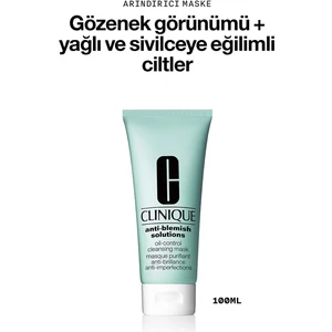 Anti-Blemish Solutions™ Yağ Kontrol Maskesi 100 ml