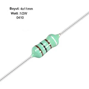 1mh 1/2W Direnç Tip Bobin - 0410