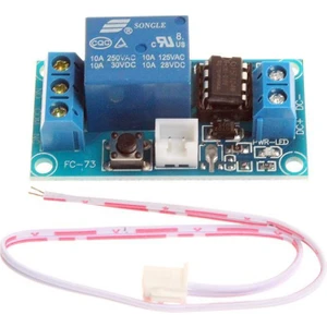 Butonlu Röle Modülü 12V 10A