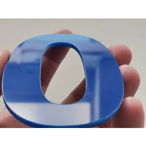 Ferizli Reklam Kapı Numarası 20 cm Mavi Pleksi Kendinden Yapışkanlı Bina Daire Villa Kapı Numarası Arial Yazı Tipi