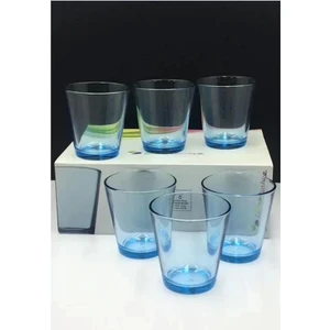 52516 Mavi   Viski Bardak 250CC 6 Lı