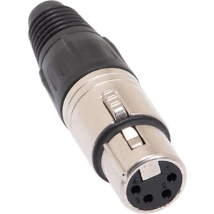 Canon / Xlr 4 Pin Jack - Dişi