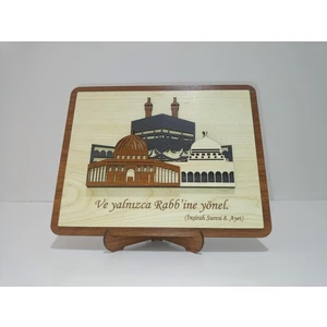 Kabe Medine Kudüs Tablo