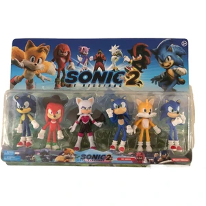 Sonic 6 Li Kartela Oyuncak Seti