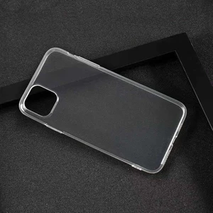 Kip GSM Apple iPhone 11 Pro Kılıf Için Tasarlanan Kristal Şeffaf Kaymaz Silikon Kılıf