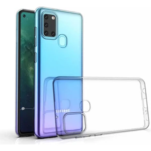Kip GSM Galaxy A21S Kılıf Için Tasarlanan Kristal Şeffaf Kaymaz Silikon Kılıf