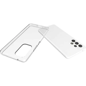 Kip GSM Galaxy A73 Kılıf Için Tasarlanan Kristal Şeffaf Kaymaz Silikon Kılıf