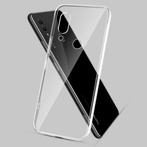 Kip GSM Huawei Honor 8x Kılıf Için Tasarlanan Kristal Şeffaf Kaymaz Silikon Kılıf