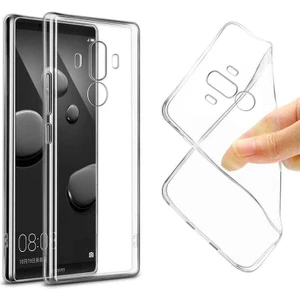 Kip GSM Huawei Mate 10 Pro Kılıf Için Tasarlanan Kristal Şeffaf Kaymaz Silikon Kılıf