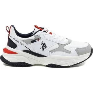 U.S. Polo Assn. Solidar 2pr Beyaz Lacivert Kırmızı 40-45