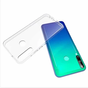 Kip GSM Huawei P40 Lite E Kılıf Için Tasarlanan Kristal Şeffaf Kaymaz Silikon Kılıf