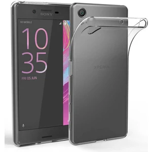 Kip GSM Sony Xperia Xa1 Plus Kılıf Için Tasarlanan Kristal Şeffaf Kaymaz Silikon Kılıf