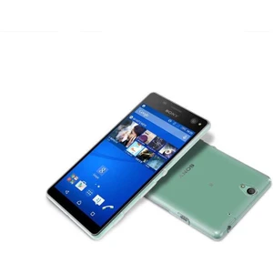 Kip GSM Sony Xperia C4 Kılıf Için Tasarlanan Kristal Şeffaf Kaymaz Silikon Kılıf