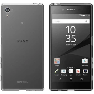 Kip GSM Sony Xperia Z5 Premium Kılıf Için Tasarlanan Kristal Şeffaf Kaymaz Silikon Kılıf