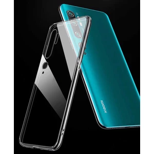 Kip GSM Xiaomi Mi Note 10 Kılıf Için Tasarlanan Kristal Şeffaf Kaymaz Silikon Kılıf