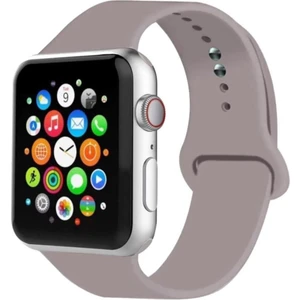 Apple Watch Seri 1/2/3/4/5/6/7/8/SE/Ultra 38mm 40mm 41mm 42mm 44mm 45mm 49mm Kordon Kayış Bileklik Klasik Kaliteli Silikon