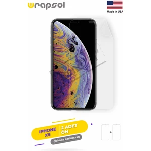 iPhone Xs Ekran Koruyucu Darbe Emici Poliüretan Film Amerika Üretimi