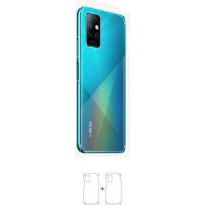 Infinix Note 8 Arka Yan Koruyucu Darbe Emici Poliüretan Film Amerika Üretimi