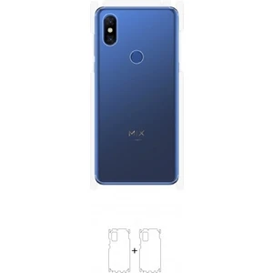 Xiaomi Mi Mix 3 Arka Yan Koruyucu Darbe Emici Poliüretan Film Amerika Üretimi