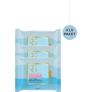 Rise & Shine Makyaj Temizleme Mendili - 25 'li x 3 Adet