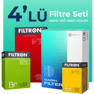 Fiat Linea 1.3 Dizel Filtre Bakım Seti EURO 5 (2009-2017) 4 Lü
