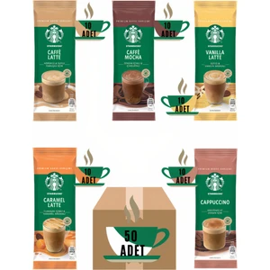 Premium Kahve Karışımı Seti 5 x 10 Adet