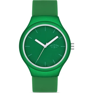 Aqua Di Polo 1987 Kadın Yeşil Silikon Kordonlu Analog Kol Saati A9643